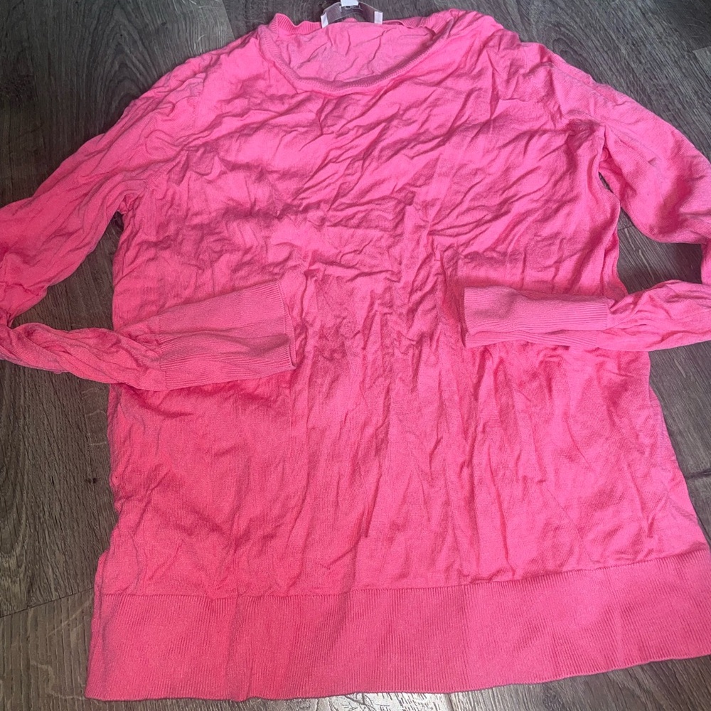 Pink loft sweater